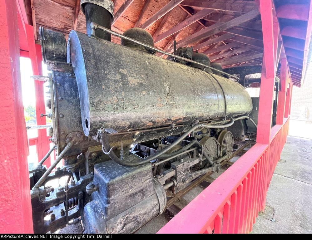 Hudson Coal Co. 0-6-0 atthe Lackawanna Coal Museum